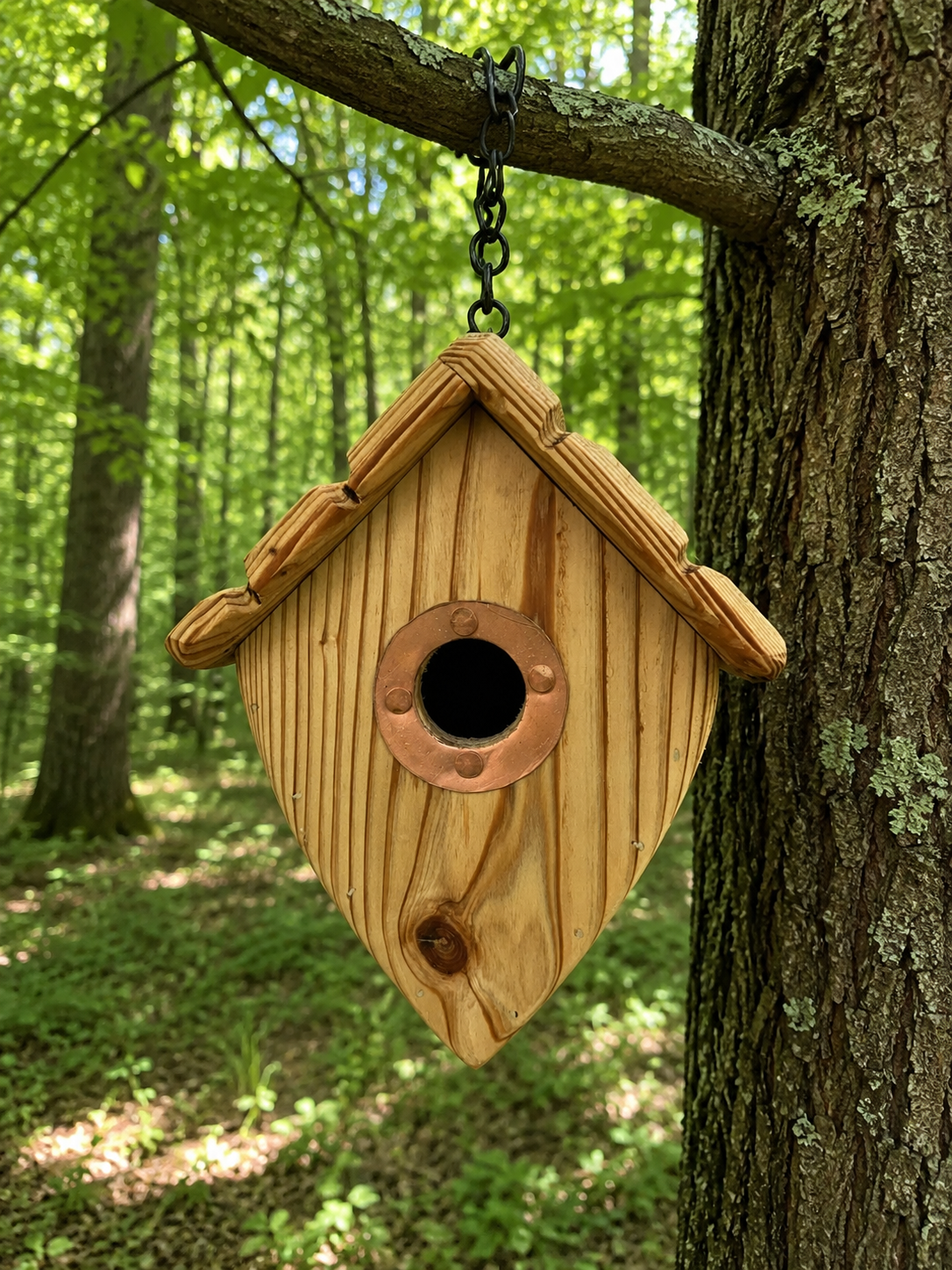 Rustic Acorn Bird home - Image 3