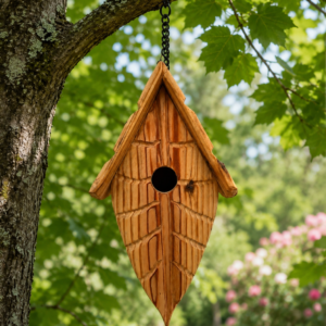 Aspen Leaf Bird Home