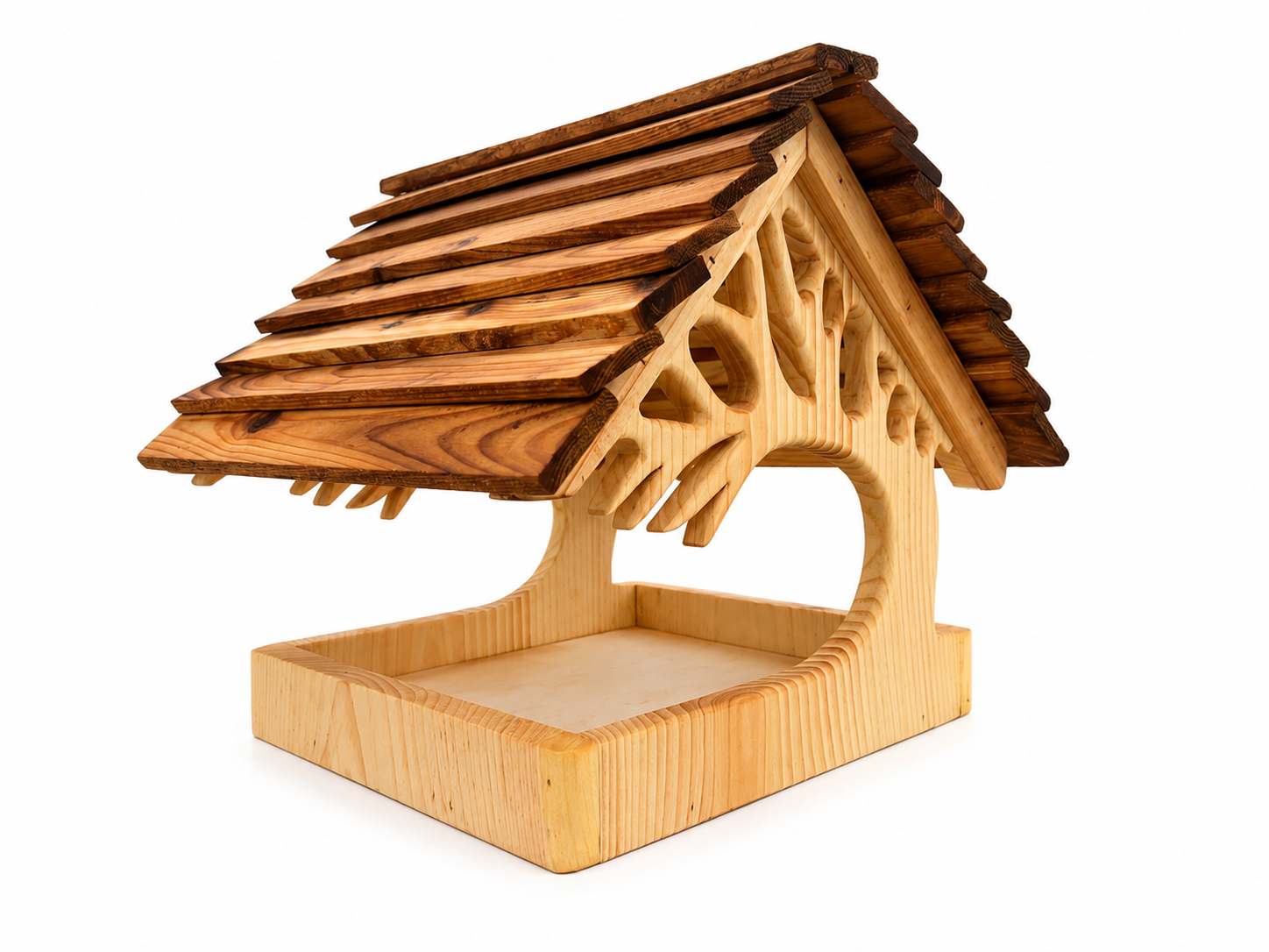 Japanese Style Handcrafted Bird Feeder - Image 6