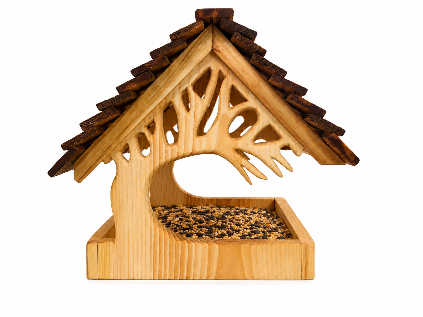 Japanese Style Handcrafted Bird Feeder - Image 9