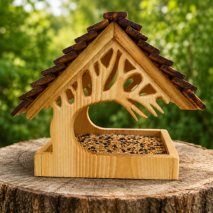 Japanese Style Handcrafted Bird Feeder