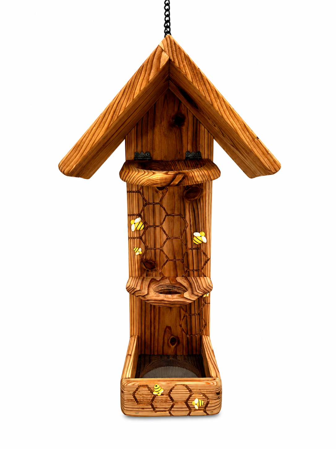 HoneyBee Wine Bottle Bird Feeder - Image 6